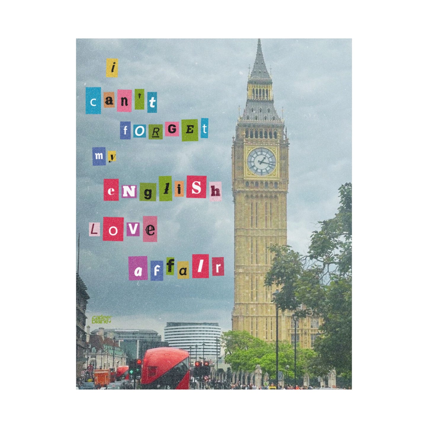 English Love Affair Print